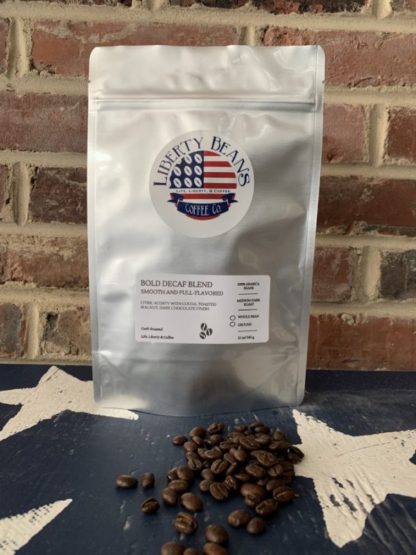 Bold Decaf Blend coffee beans