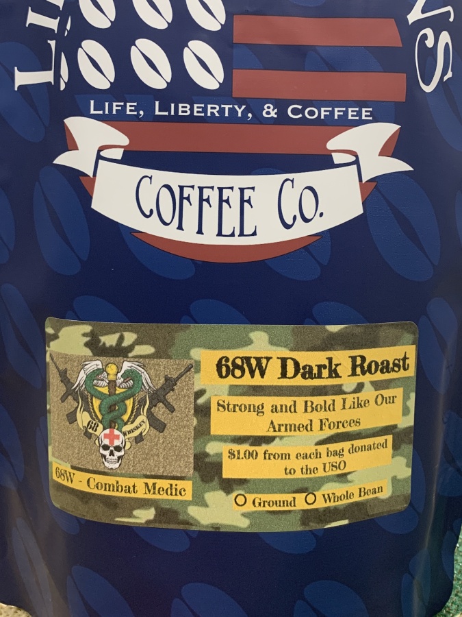 68W Dark Roast Liberty Beans Coffee Company
