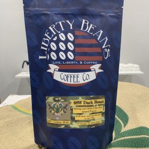 68W Dark Roast coffee beans