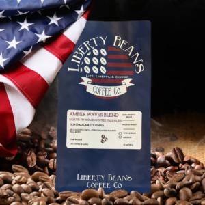 Liberty Beans Coffee Co. Amber Waves Blend coffee bag