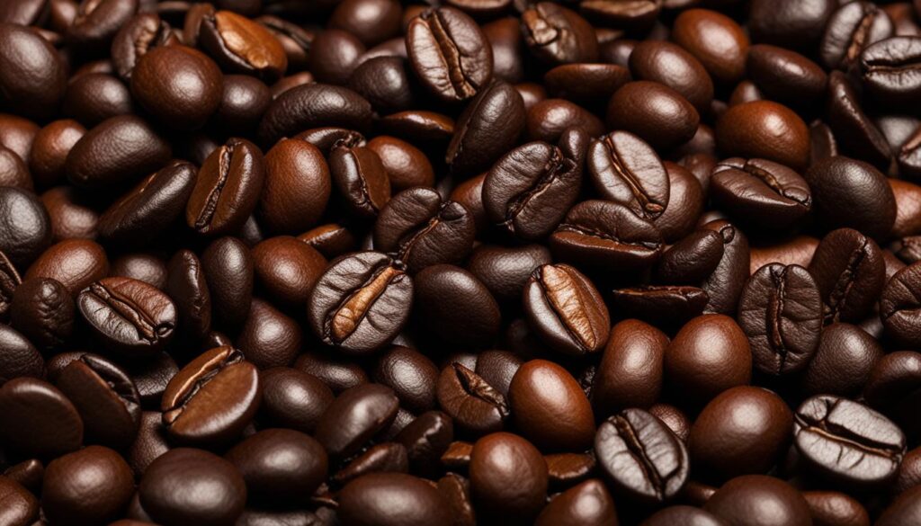 Gourmet coffee beans