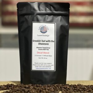Fundraiser Benefiting Greekin’ Out with the Shannons​ - Decaf