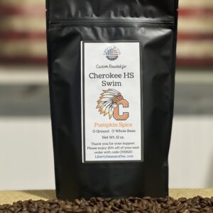 Fundraiser Benefiting Cherokee HS Swim Pumpkin Spice